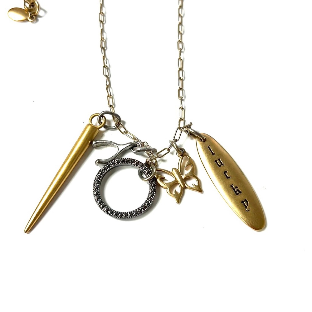 Lucky Brand necklace with charms